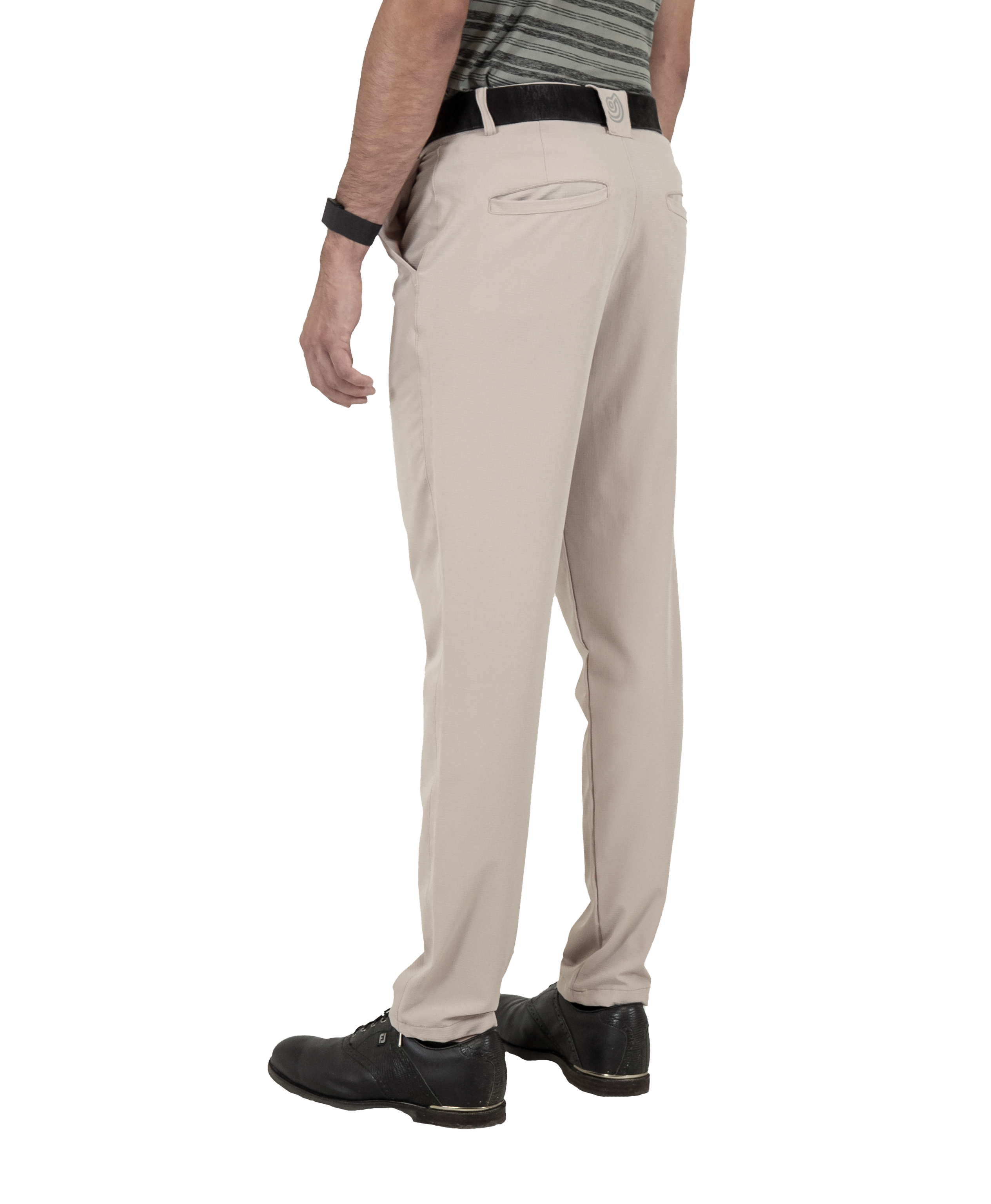 Cenith Pantalón para Golf de Hombre con Textura Waffle Beige