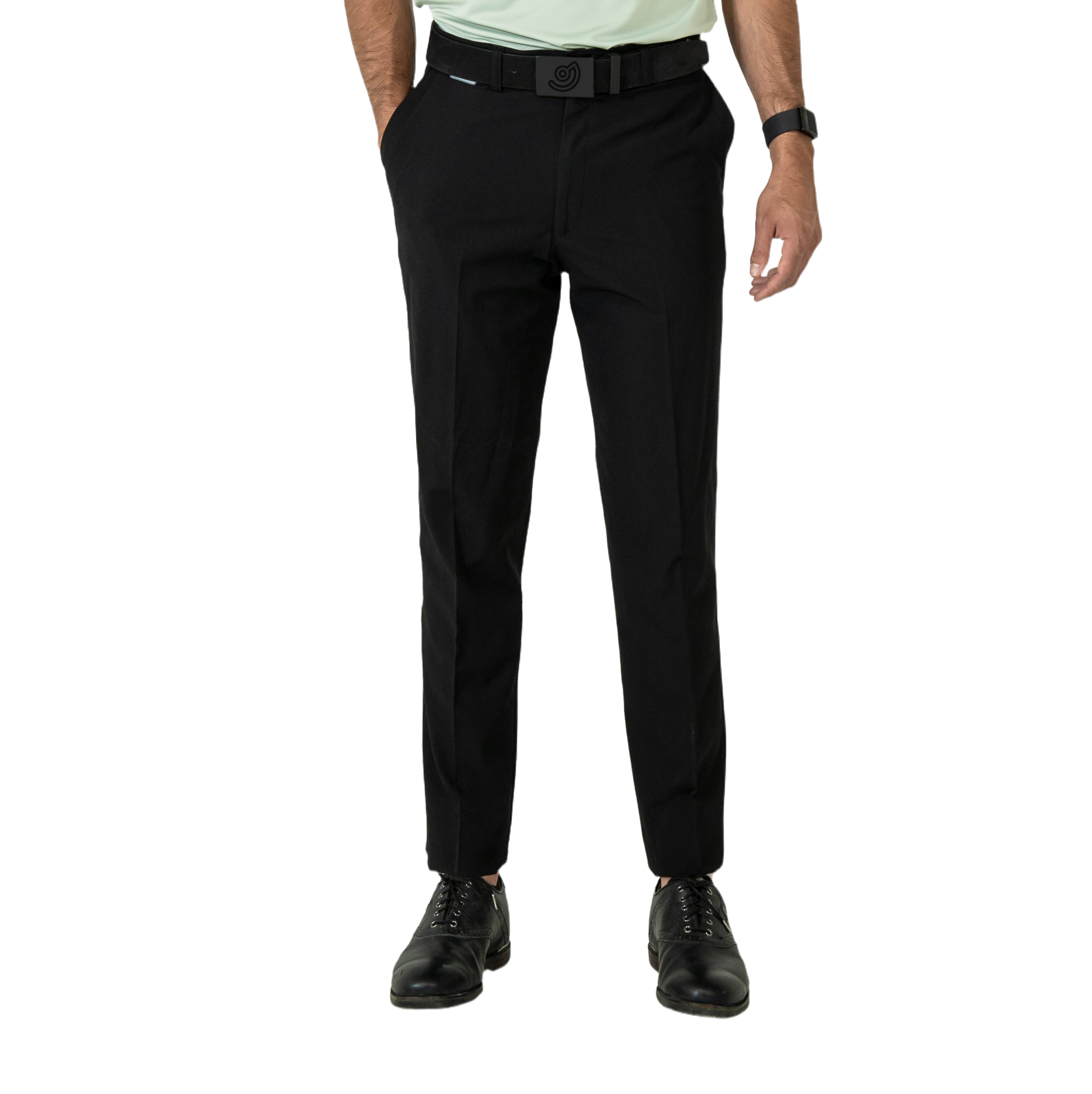 Cenith Pantalón para Golf de Hombre Repelente Negro