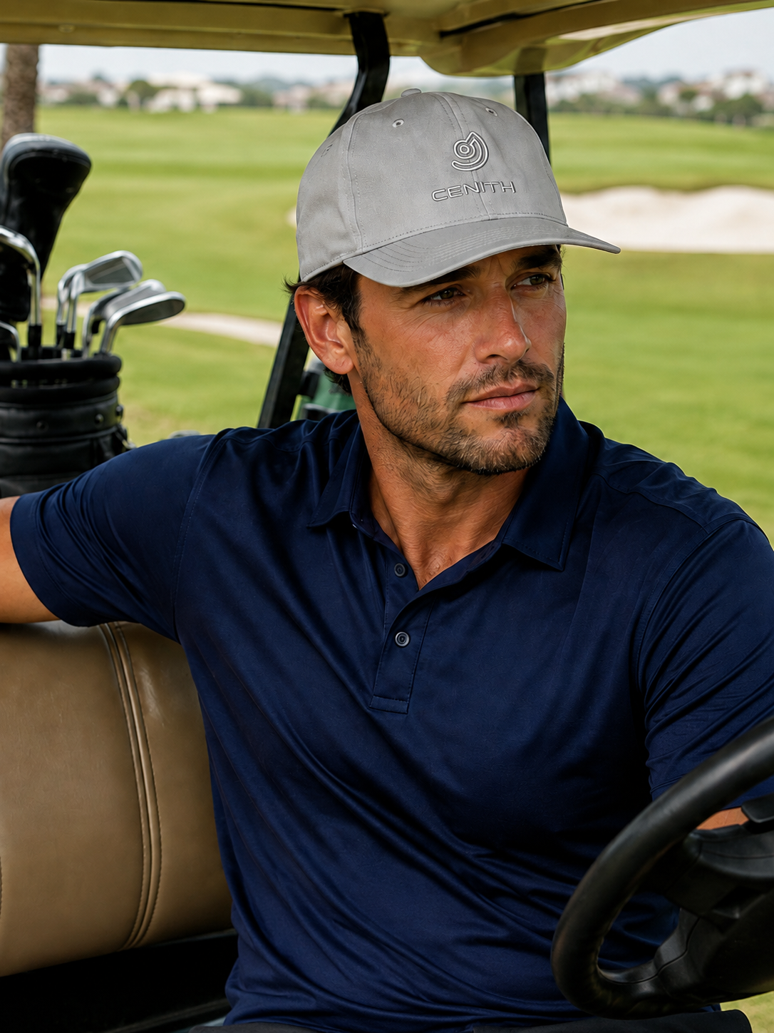 Gorra de golf clásica de adulto