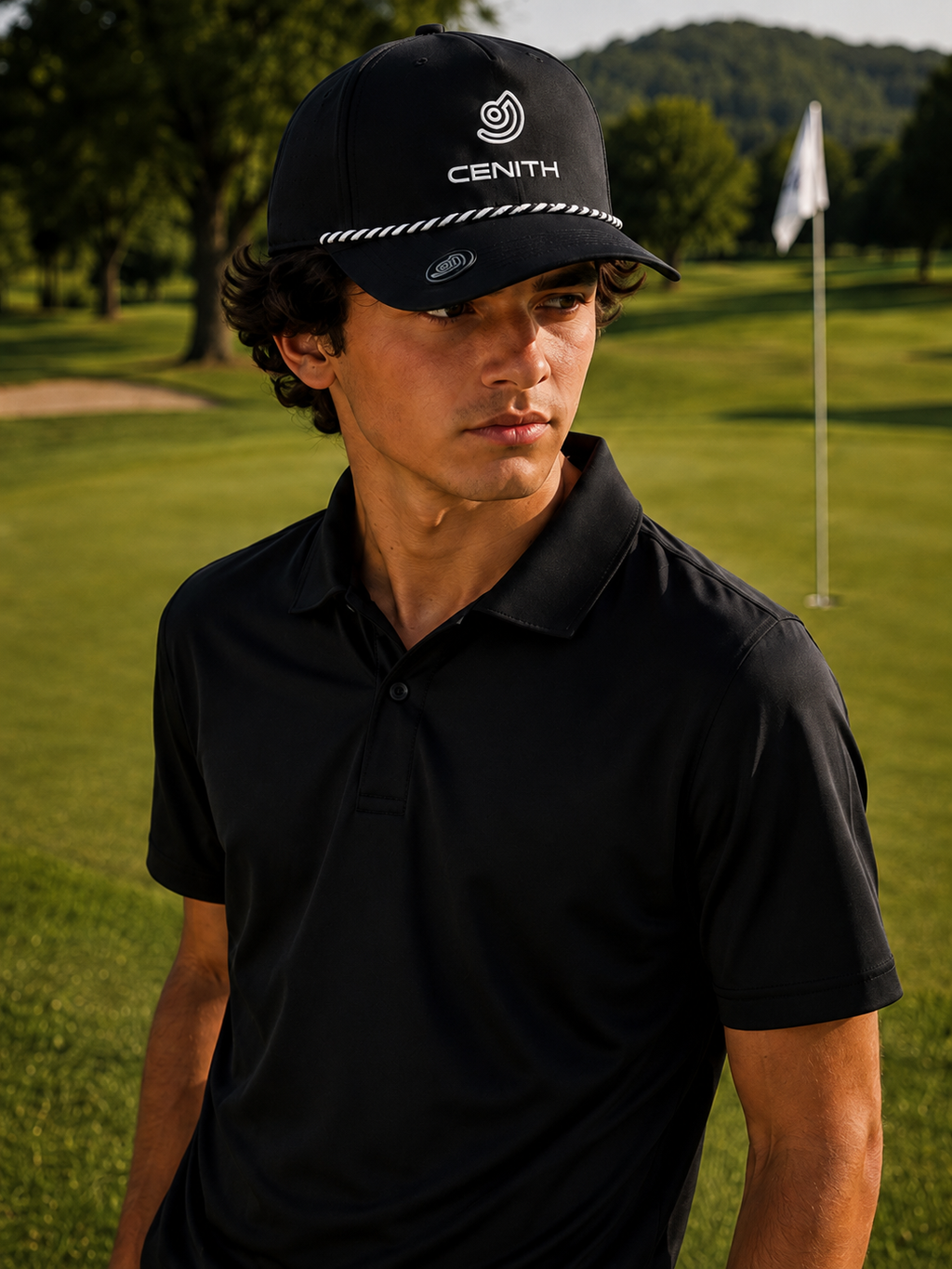 Gorra de golf rope para juniors