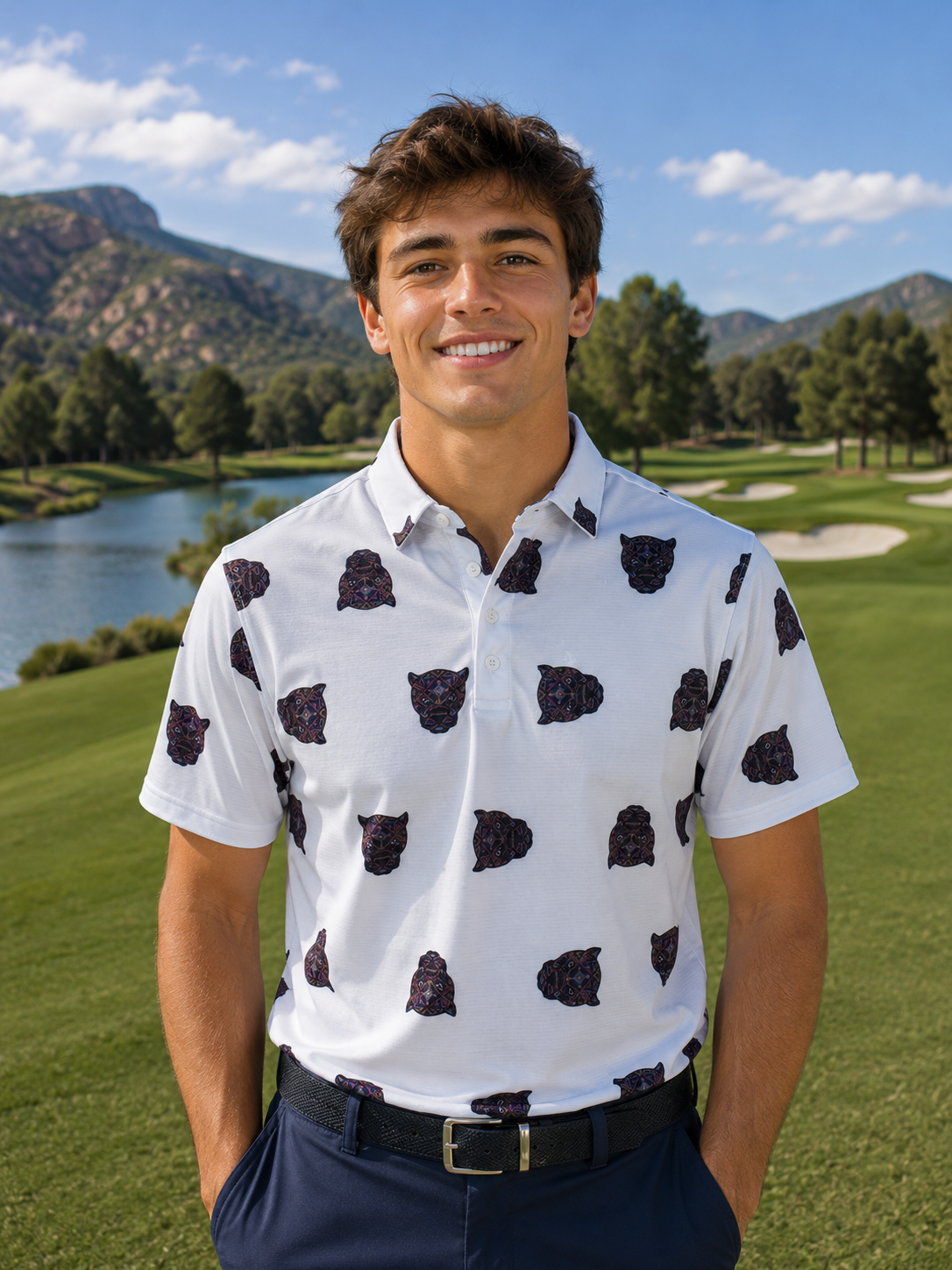 Polo jaguar Caballero