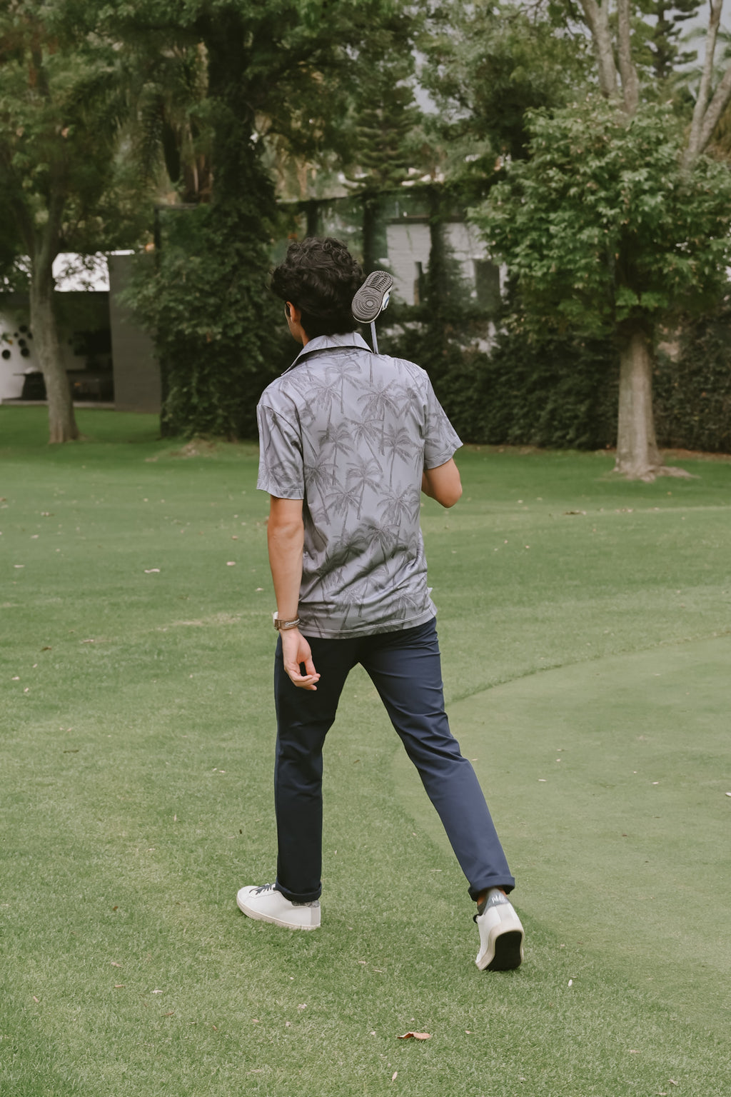 Polo Gray Caballero
