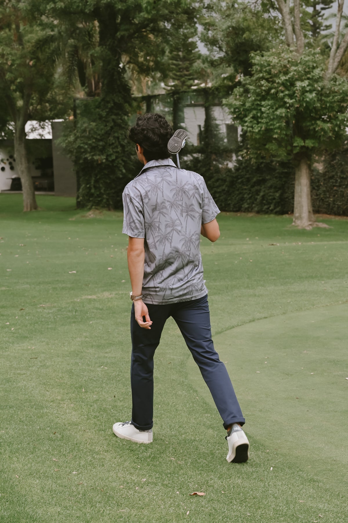 Polo Gray Caballero