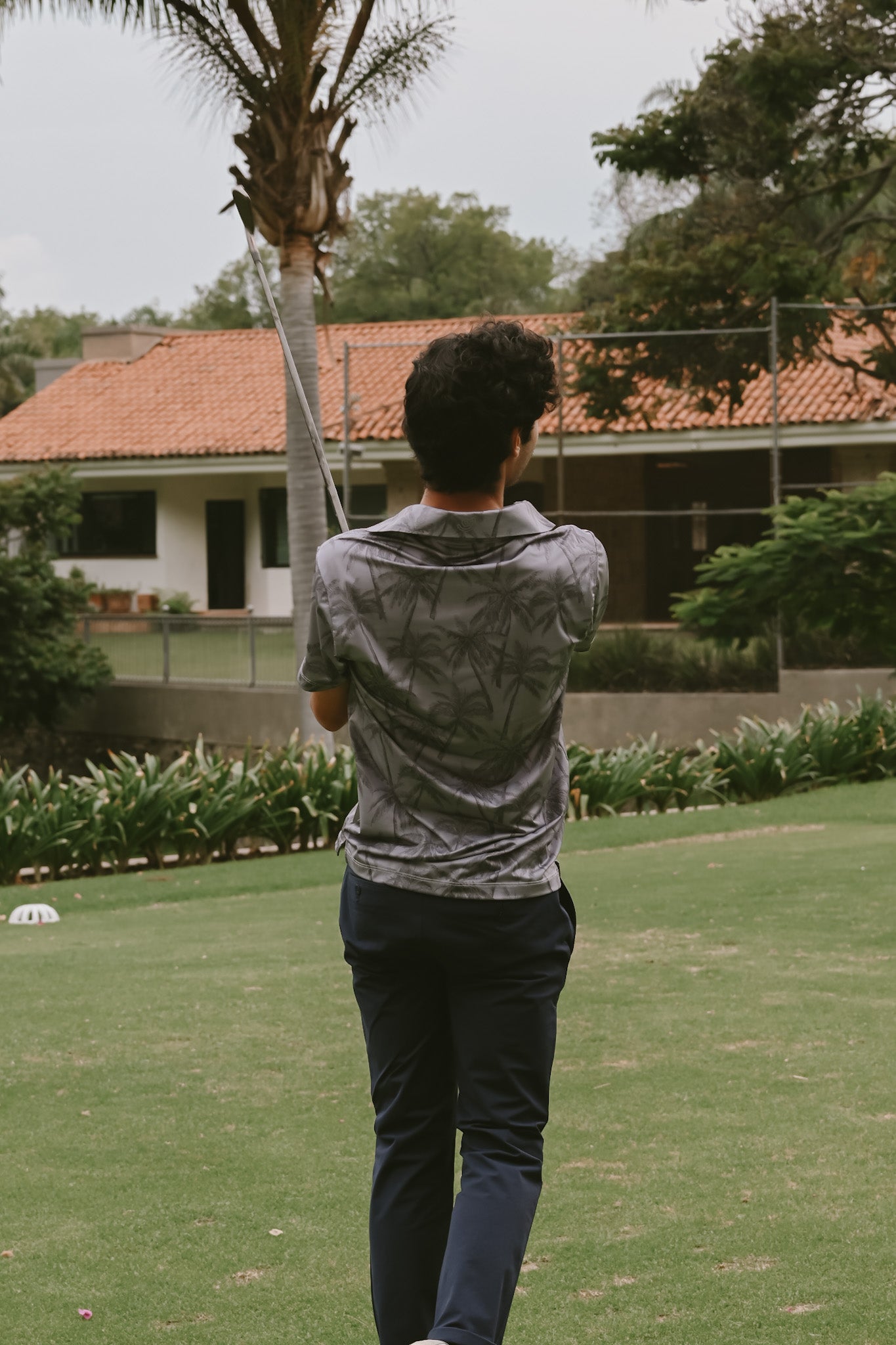 Polo Gray Caballero