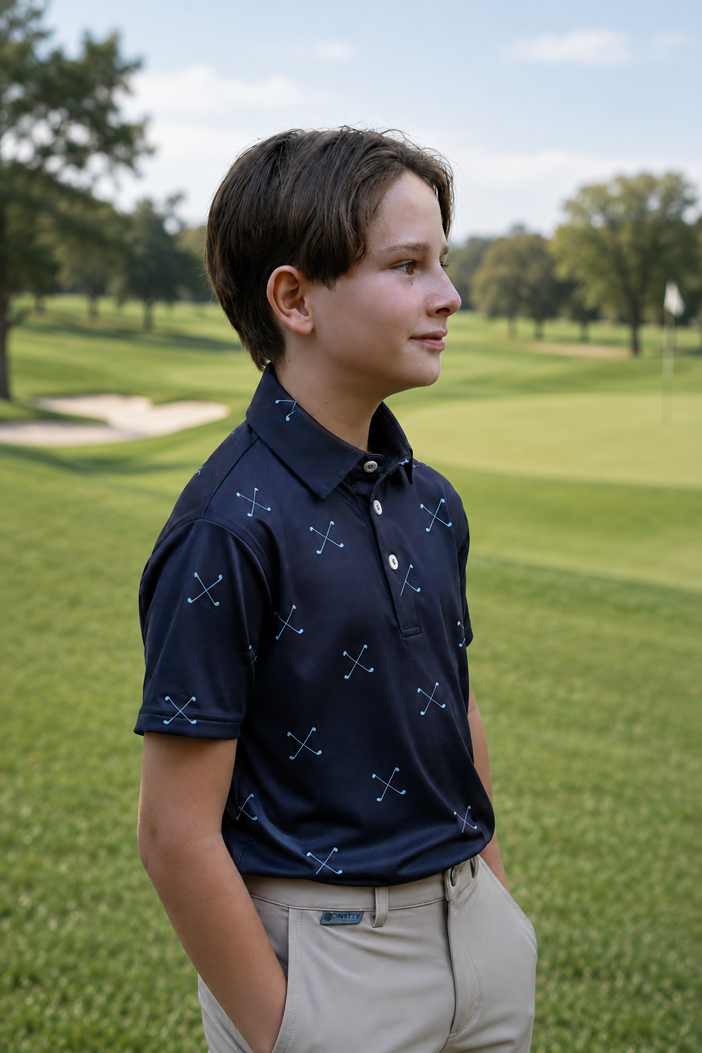 Polo Baltor Azul Marino Junior