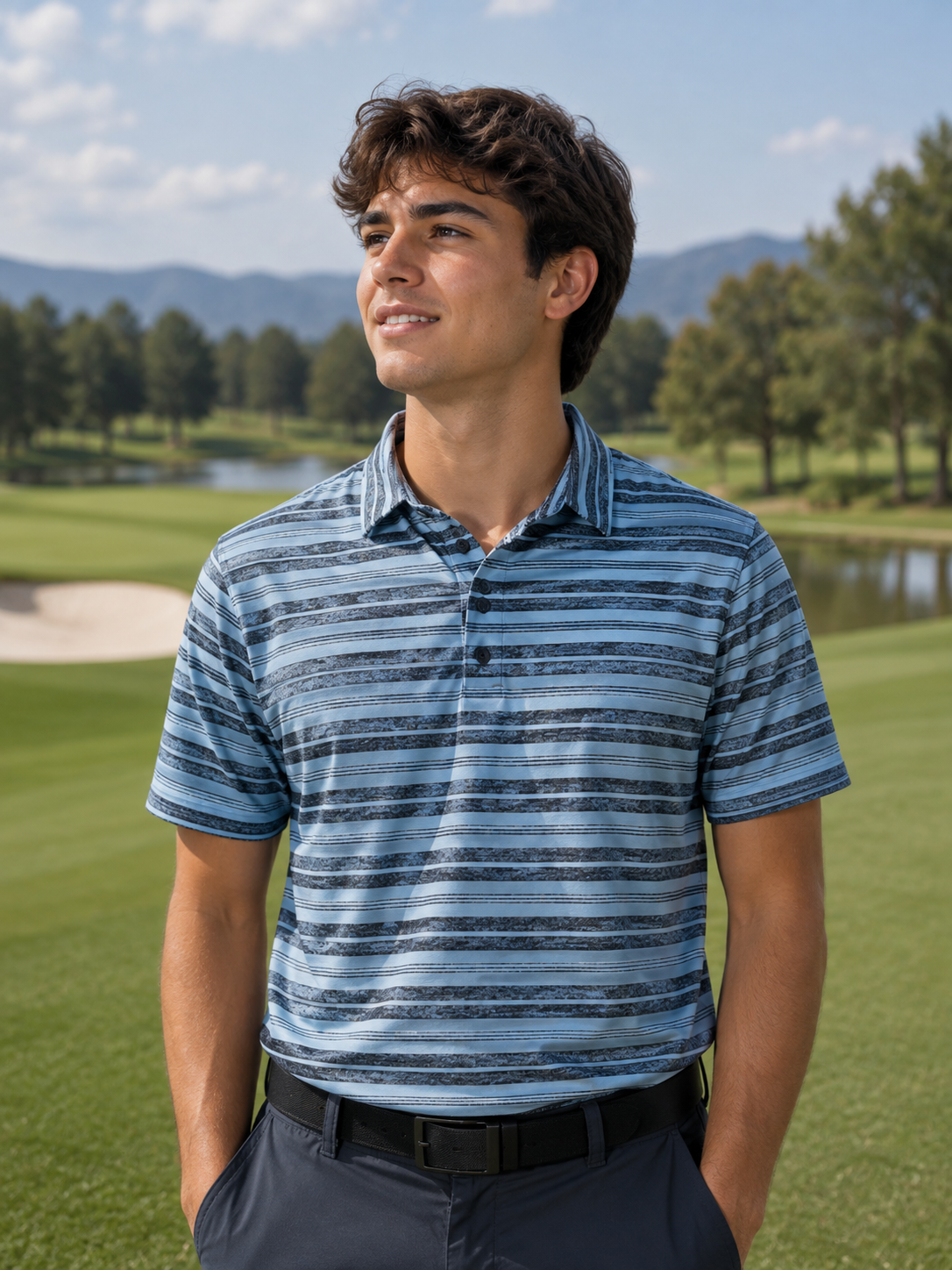 Polo Linier Caballero