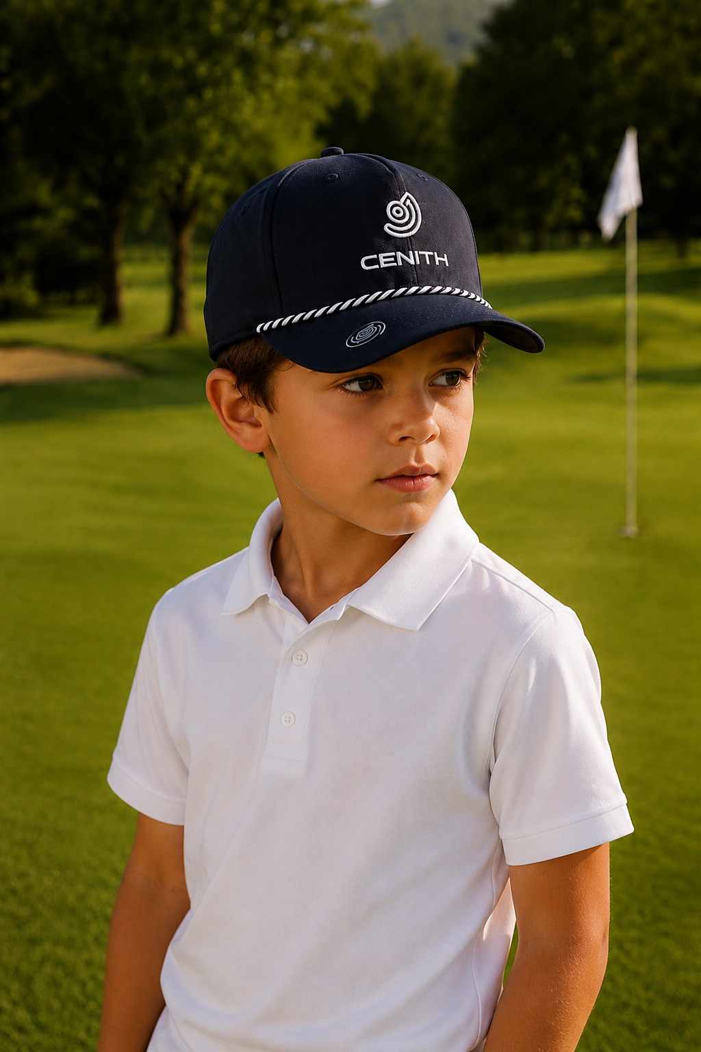 Gorra de golf rope para juniors
