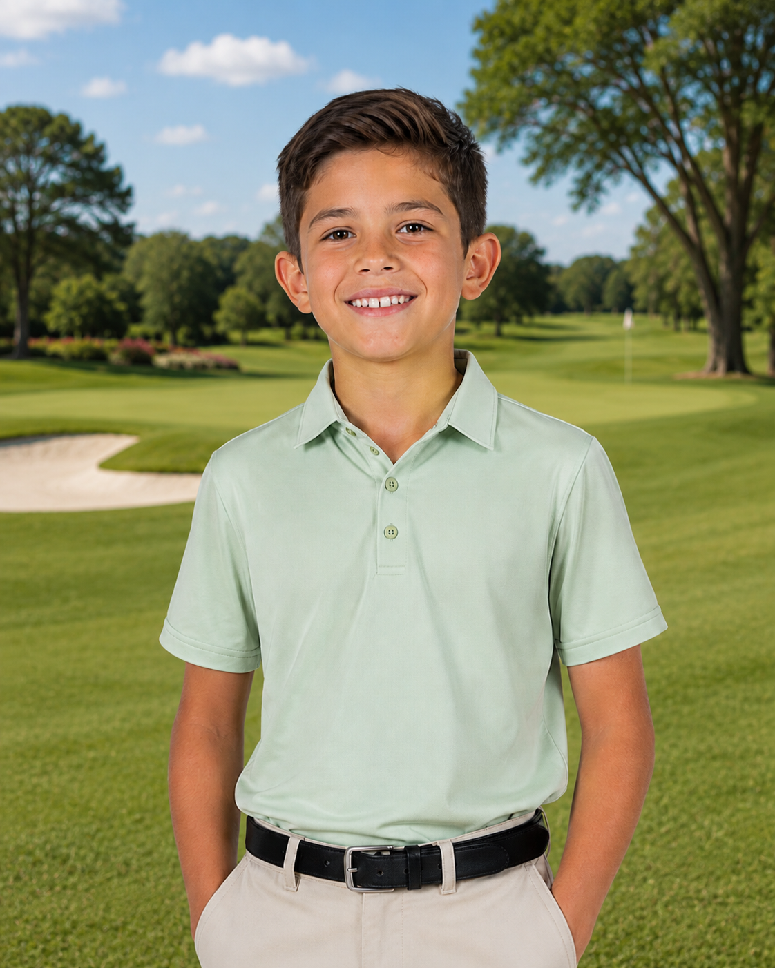 Polo Boston Verde Junior